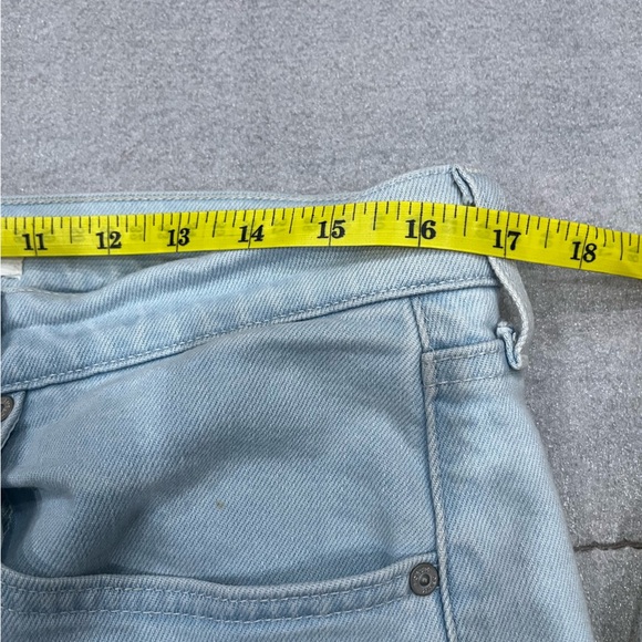 [W32]Denim Forum The Arlo Hi-rise Straight Jean 28L Classic Light Blue - Picture 7 of 12
